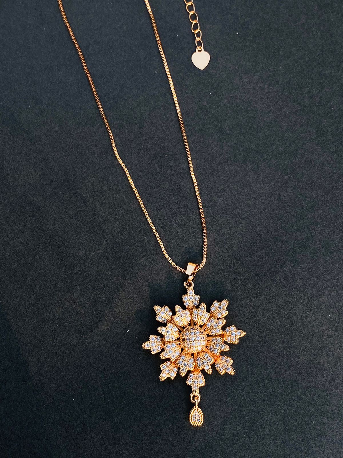 Snowflake Pendant Necklace