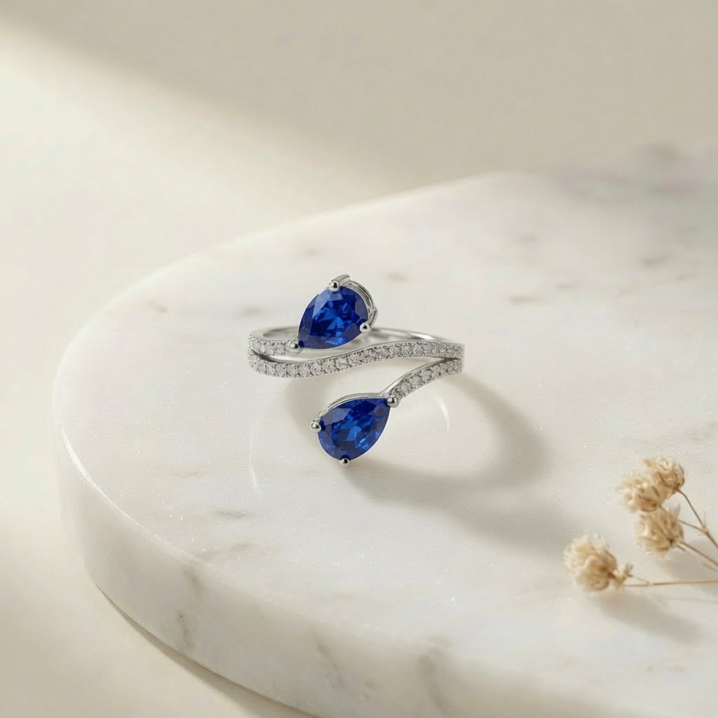 Wrap Ring - Blue