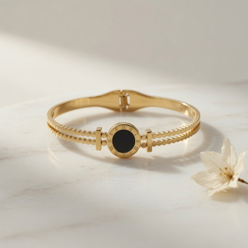 Onyx Dial Bangle