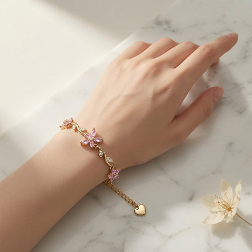 Blossom Bracelet - Pink