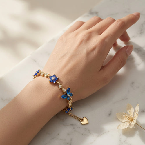 Blossom Bracelet - Blue