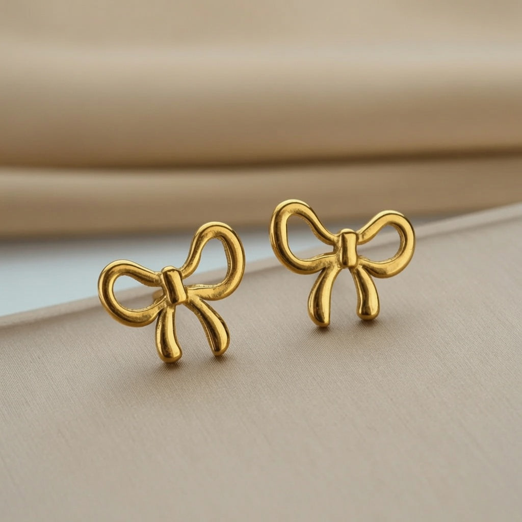 Bow Stud Earrings