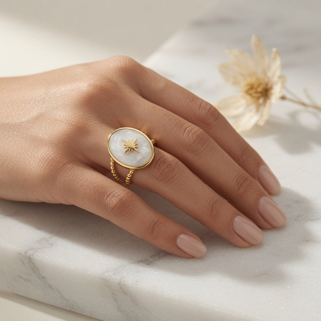 Adjustable Starburst Ring
