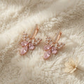 Butterfly Earings - Gold (Pink)