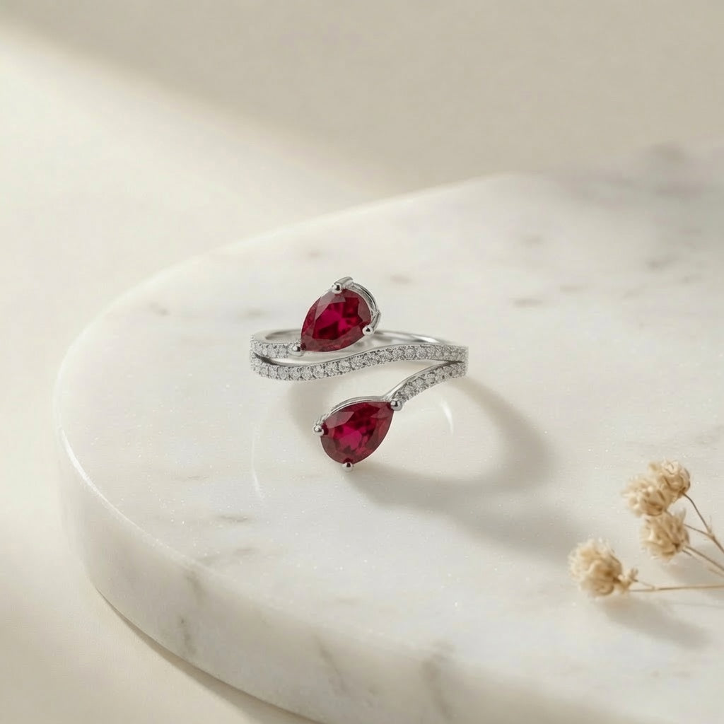 Wrap Ring – Ruby