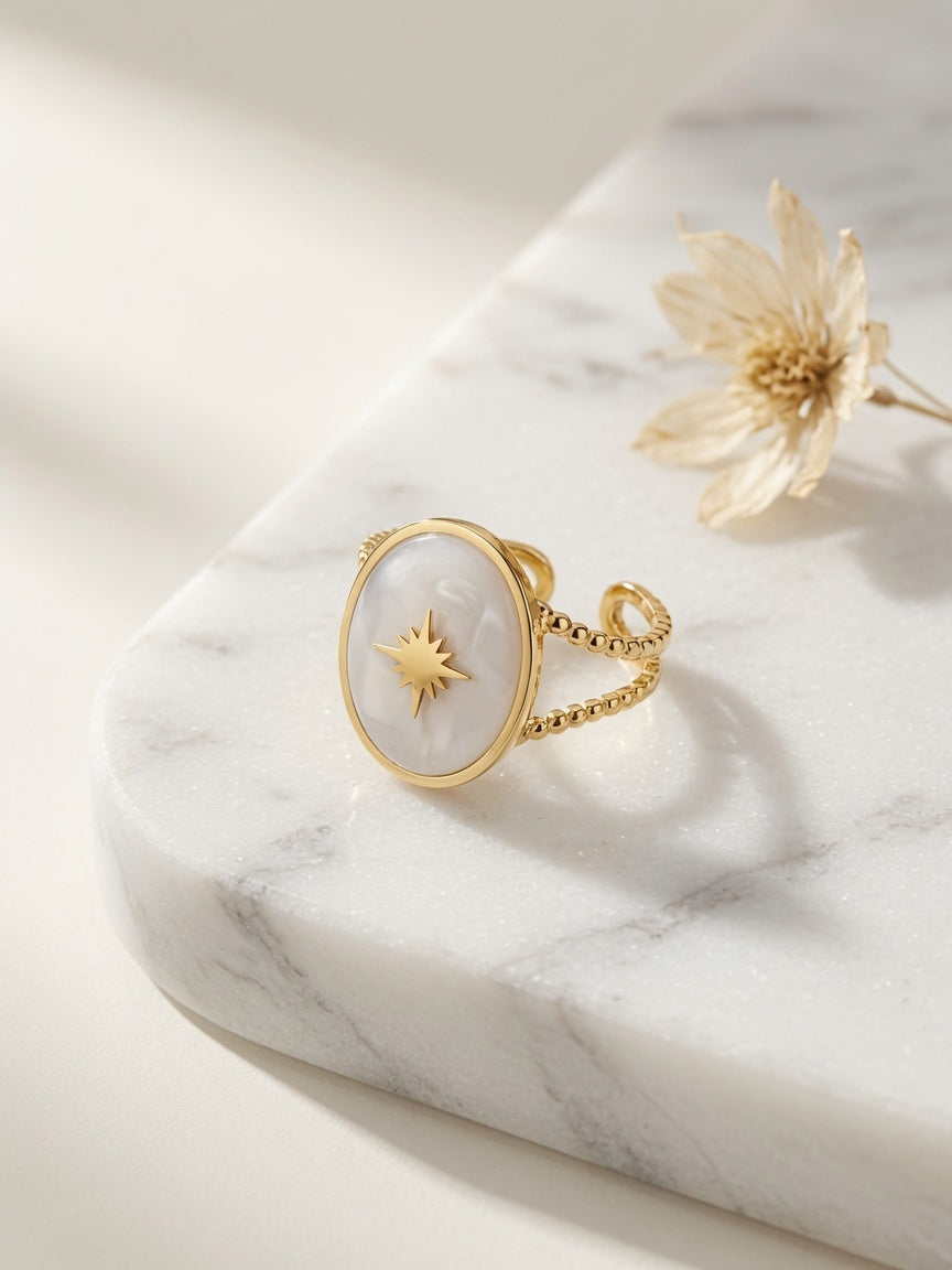Adjustable Starburst Ring