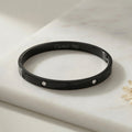 Luxe Cartier Love Bangle - Black