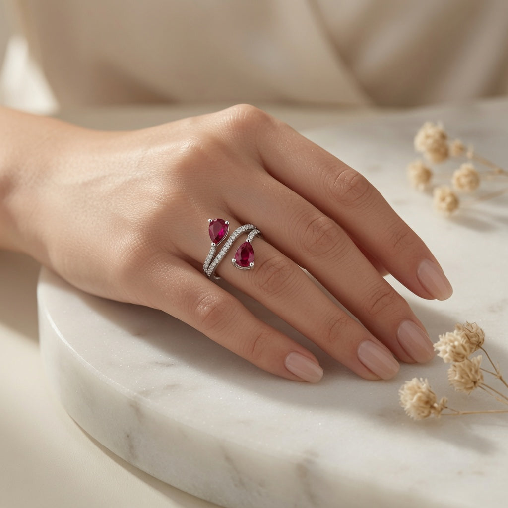 Wrap Ring – Ruby