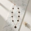 9 Leaf Clover Necklace